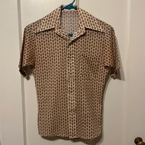 VINTAGE Van Heusen owl shirt, boys 14